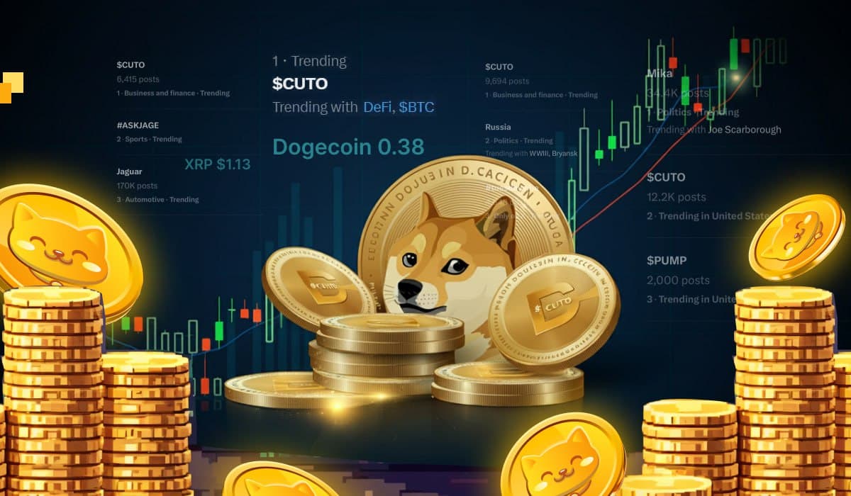 La nouvelle cryptomonnaie Cutoshi gagne du terrain alors que Dogecoin connaît une forte hausse