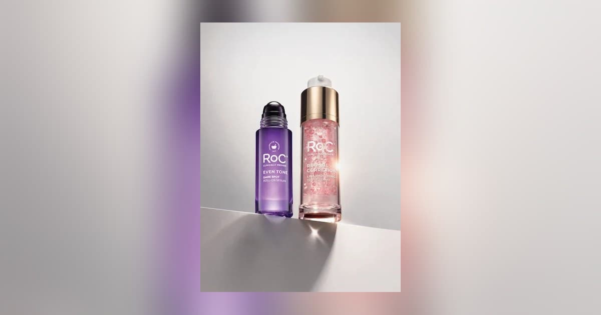 RoC Skincare lance deux nouveaux sérums ciblant les rides fines et les taches brunes