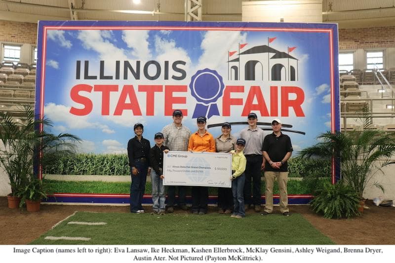 Le Groupe CME décerne des bourses à de jeunes agriculteurs et éleveurs de l'Illinois