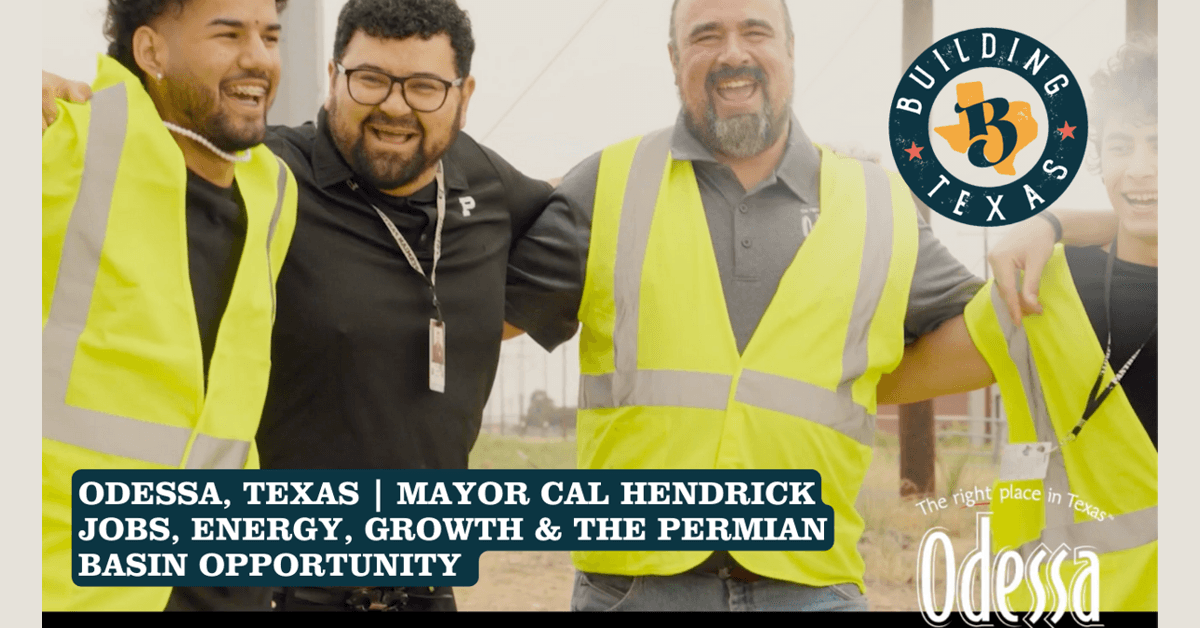 Le maire d'Odessa expose la diversification économique et le développement de la main-d'œuvre dans le bassin permien