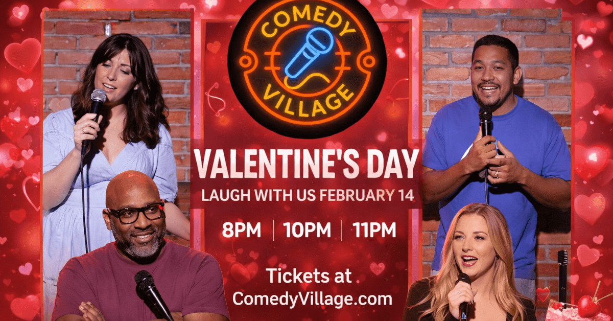 Comedy Village annonce des spectacles pour la Saint-Valentin avec les meilleurs humoristes à Times Square
