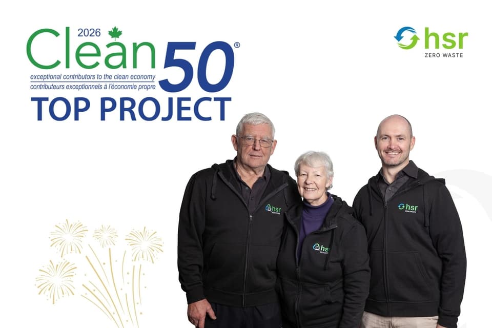 HSR Zero Waste reçoit le prix Clean50 Top Project pour son leadership en innovation zéro déchet