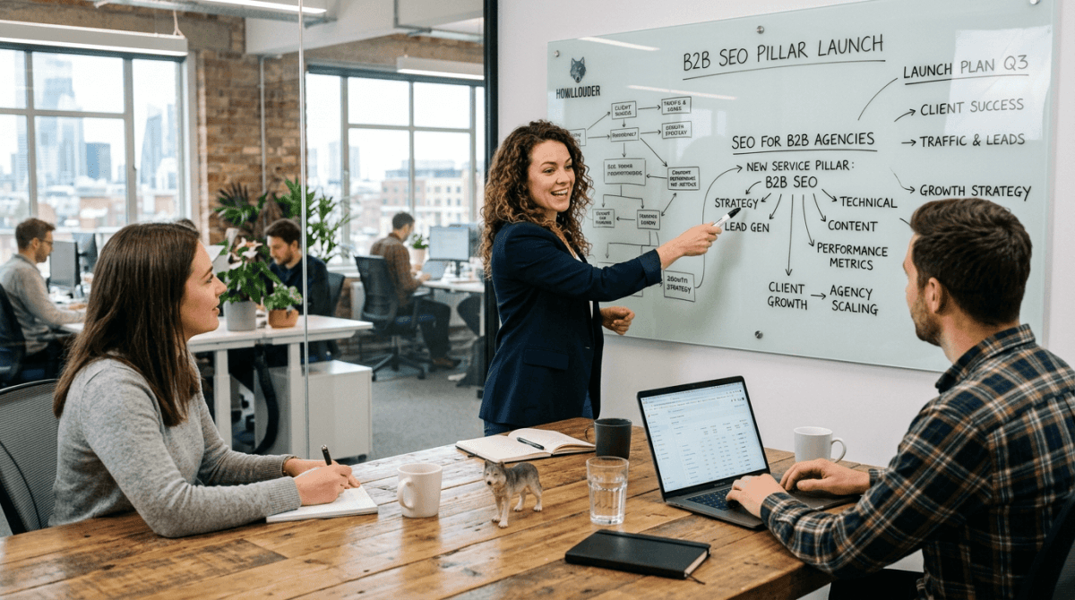 Howl Louder Marketing lance un service d'optimisation pour moteurs génératifs afin d'améliorer la visibilité des entreprises B2B dans les recherches par IA