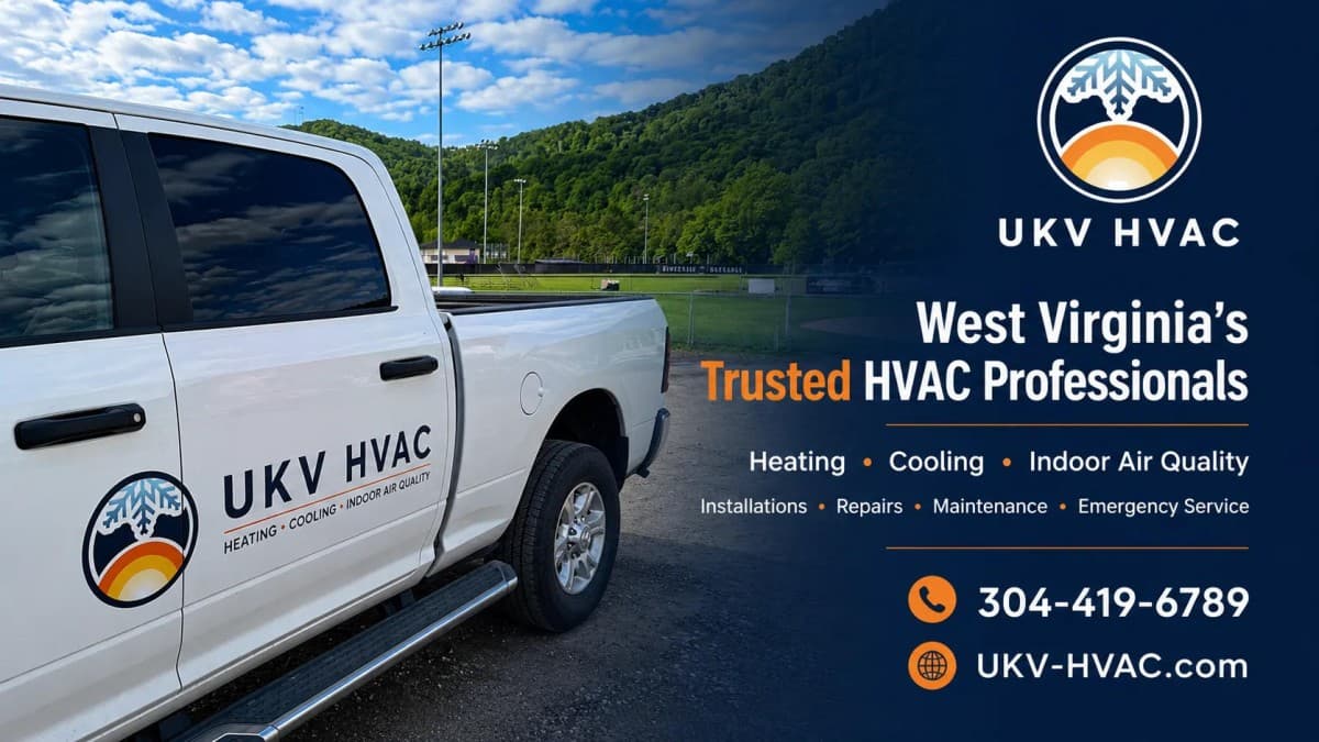 UKV HVAC étend ses services de réparation et d'installation de climatisation certifiés NATE à Clarksburg et Bridgeport, WV