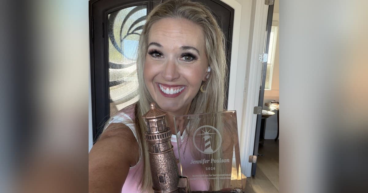 Jennifer Poulson nommée agent reconnu 2026 par le Lighthouse Marketing Institute