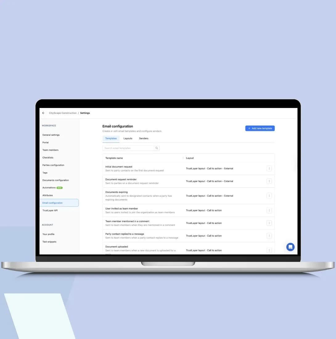 La plateforme alimentée par l'IA de TrustLayer automatise la conformité d'intégration des fournisseurs avec une détection avancée des fraudes