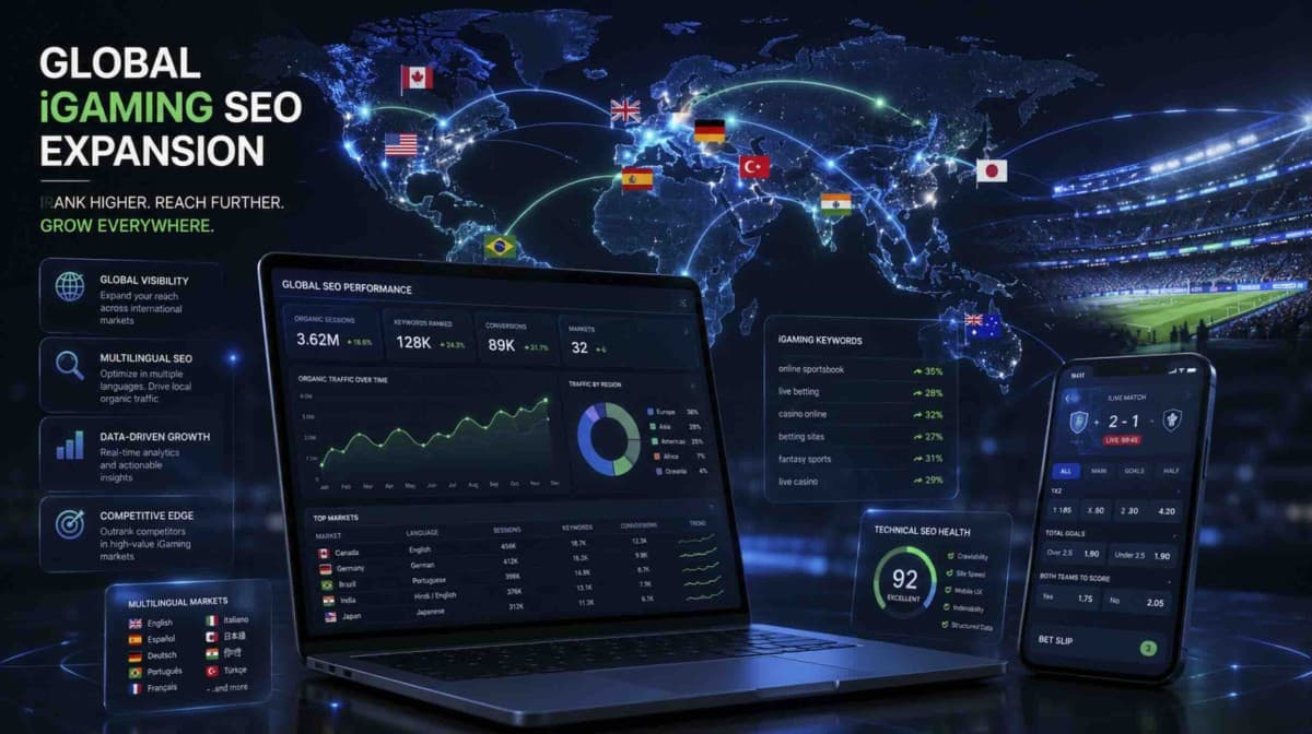 Une agence SEO native IA lance une pratique LLMO pour les marques iGaming sur les marchés réglementés