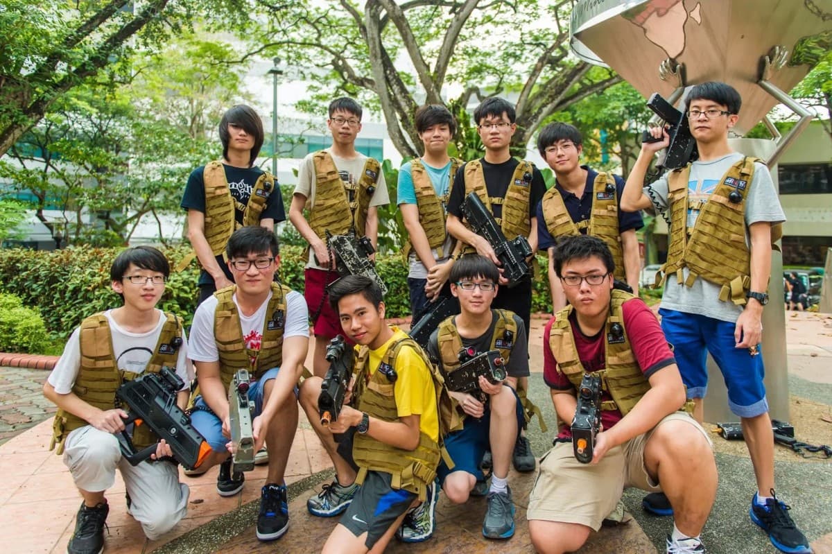 Combat Skirmish Singapour Utilise le Laser Game pour le Team Building et le Développement d'Entreprise