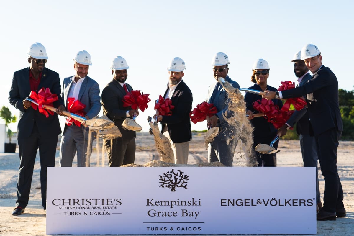 Kempinski Lance la Construction d'un Développement de Luxe à Grace Bay dans les Îles Turques-et-Caïques