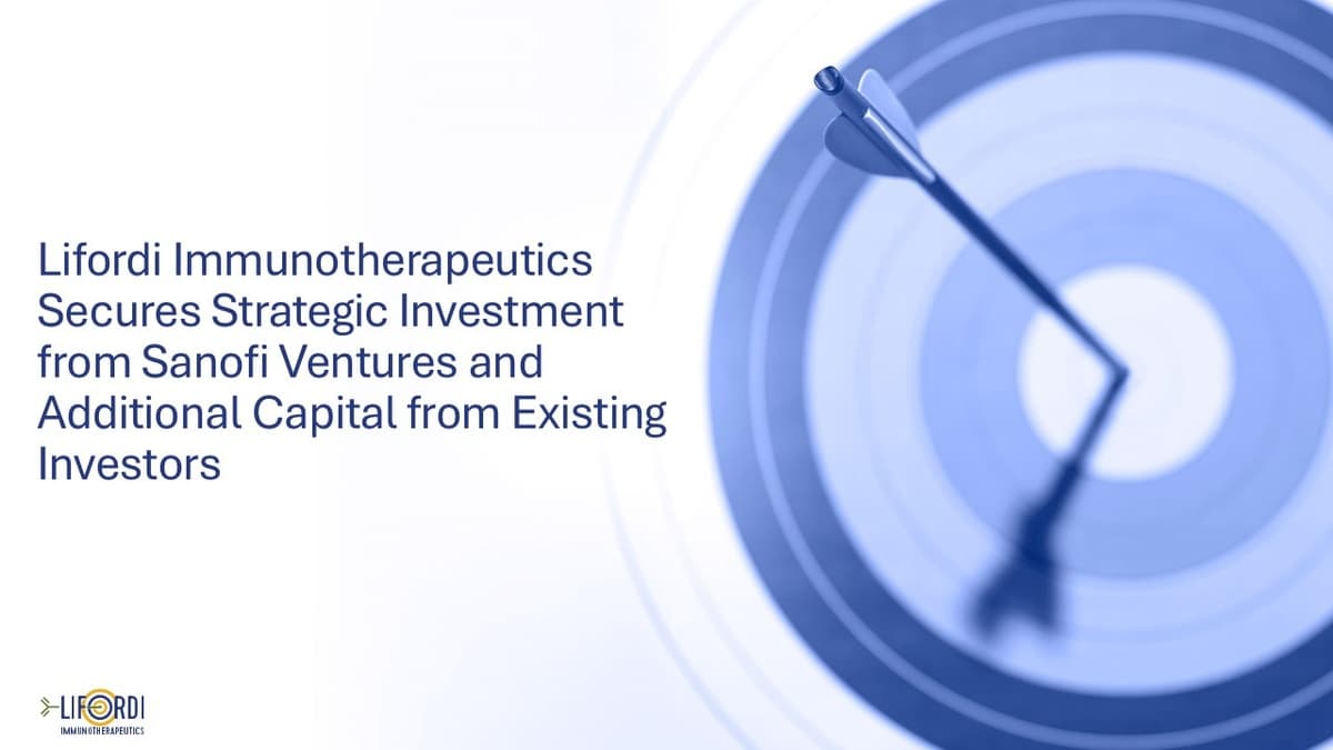 Lifordi Immunotherapeutics obtient un investissement de 112 millions de dollars pour faire avancer le traitement des maladies auto-immunes