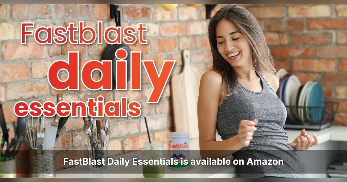 FastBlast Daily Essentials étend sa distribution aux États-Unis grâce à sa disponibilité sur Amazon