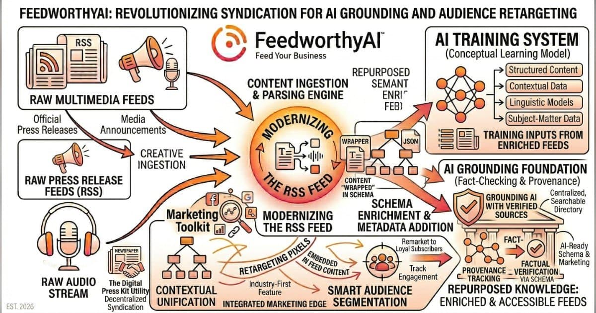 FeedworthyAI se lance pour moderniser les flux RSS à l'ère de l'IA, offrant des outils gratuits aux éditeurs