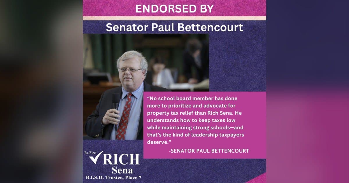 Rich Sena, administrateur du Boerne ISD, brigue un nouveau mandat, invoquant l'héritage familial et son engagement envers les 11 200 élèves