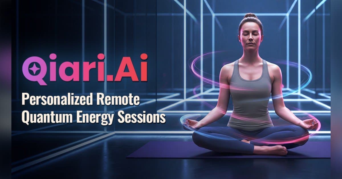 Qiari.ai lance des séances personnalisées d'énergie quantique à distance sur mobile et ordinateur