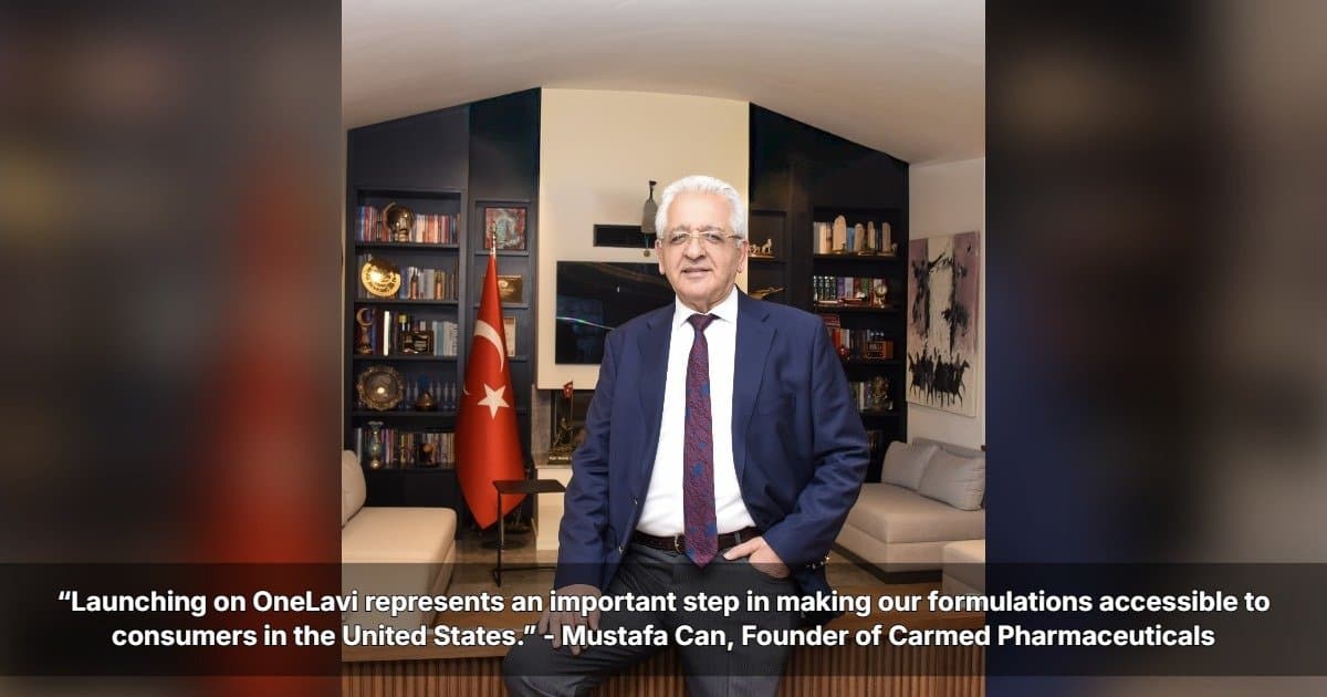Carmed Pharmaceuticals étend sa présence aux États-Unis avec un lancement sur OneLavi.com