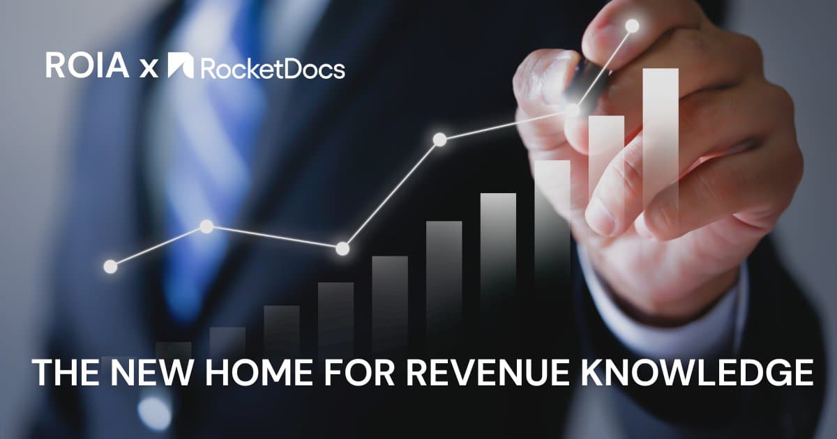 RocketDocs rejoint la ROIA en tant que membre fondateur, soutenant la nouvelle association des opérations de revenus