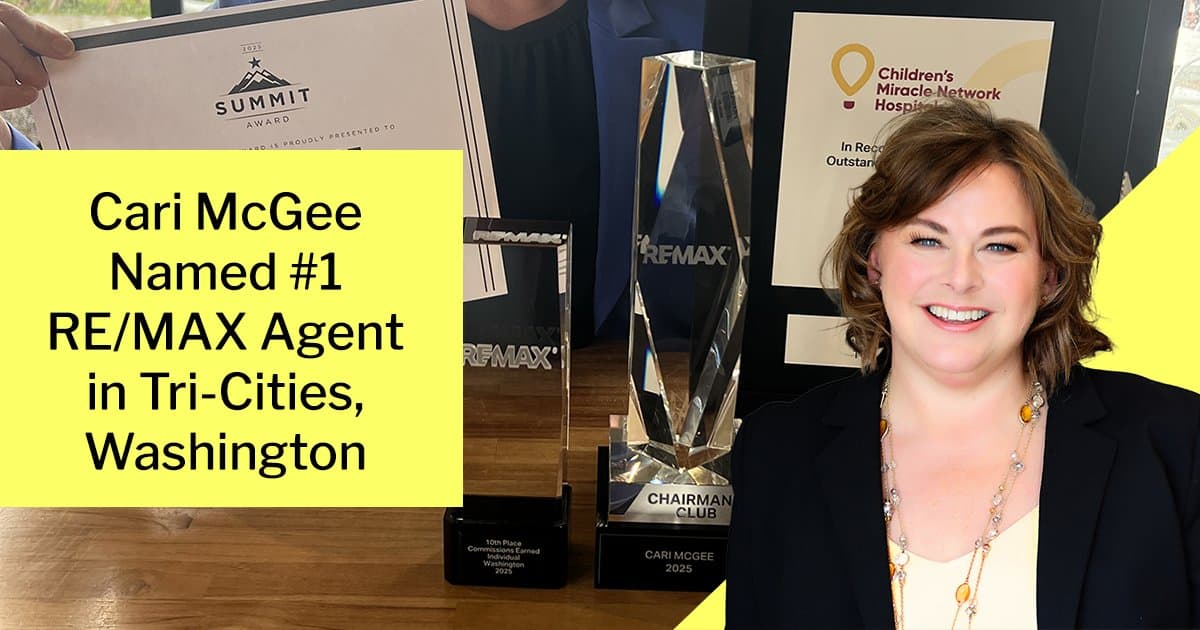 Cari McGee nommée meilleure agent RE/MAX du Tri-Cities pour la deuxième année consécutive