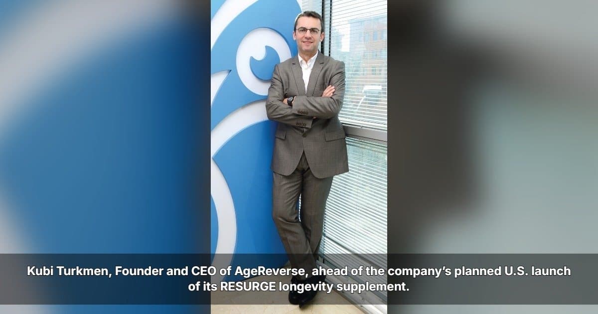 AgeReverse lance le complément de longévité RESURGE sur le marché américain