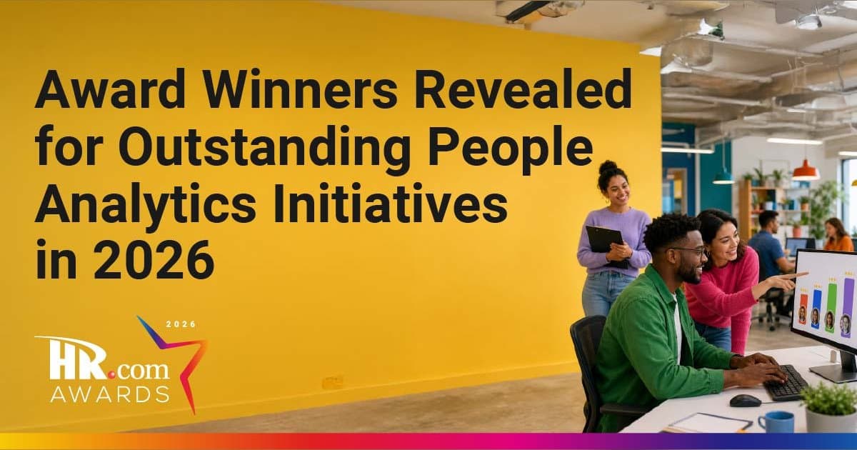 HR.com dévoile les lauréats des People Analytics Awards 2026