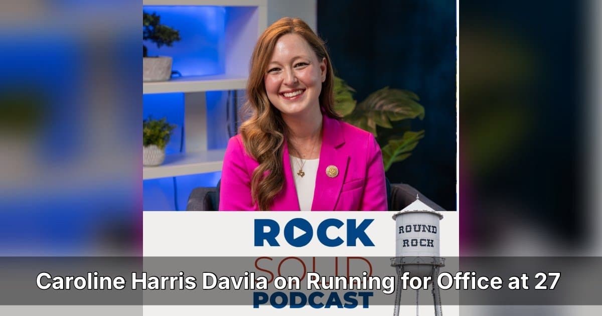 La députée du Texas Caroline Harris Davila se confie sur la façon de surmonter la peur et de servir Round Rock