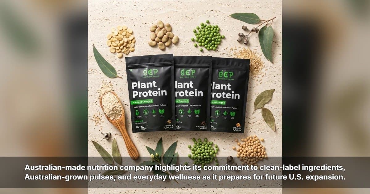 Green Choice Proteins apporte la philosophie nutritionnelle australienne sur le marché américain