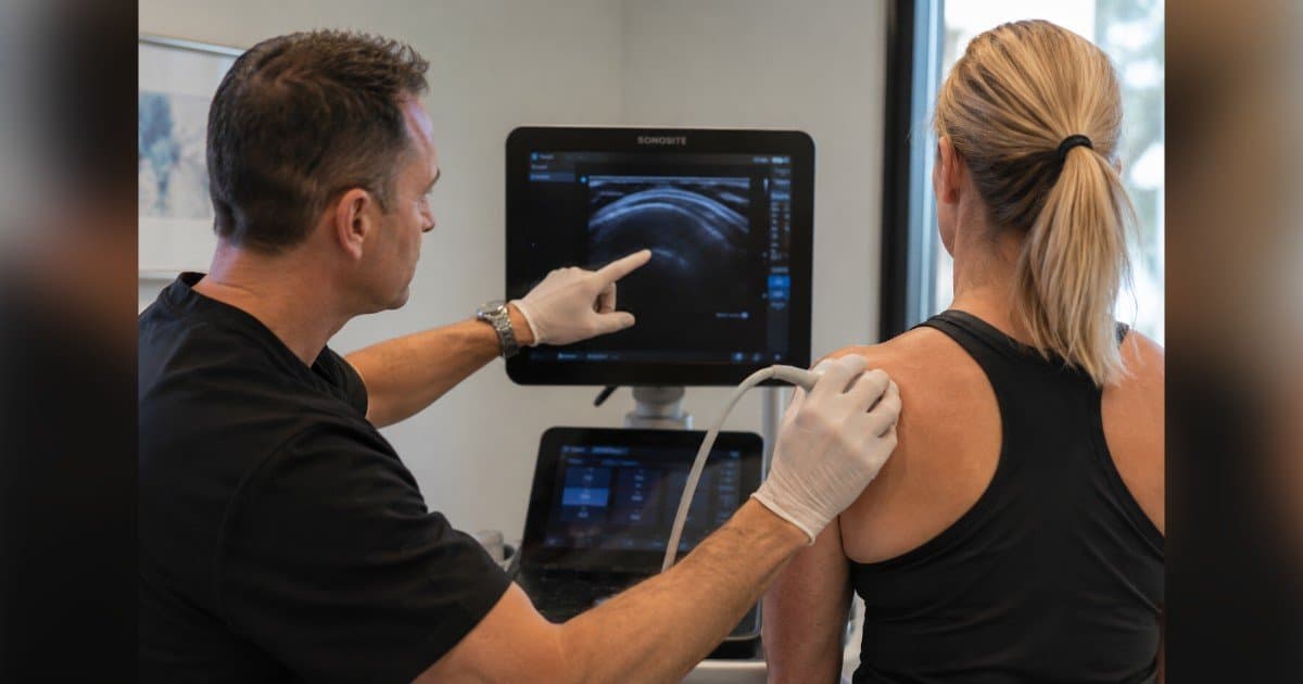 Thérapie PRP guidée par échographie : un soulagement non chirurgical de la douleur à l'épaule à San Diego