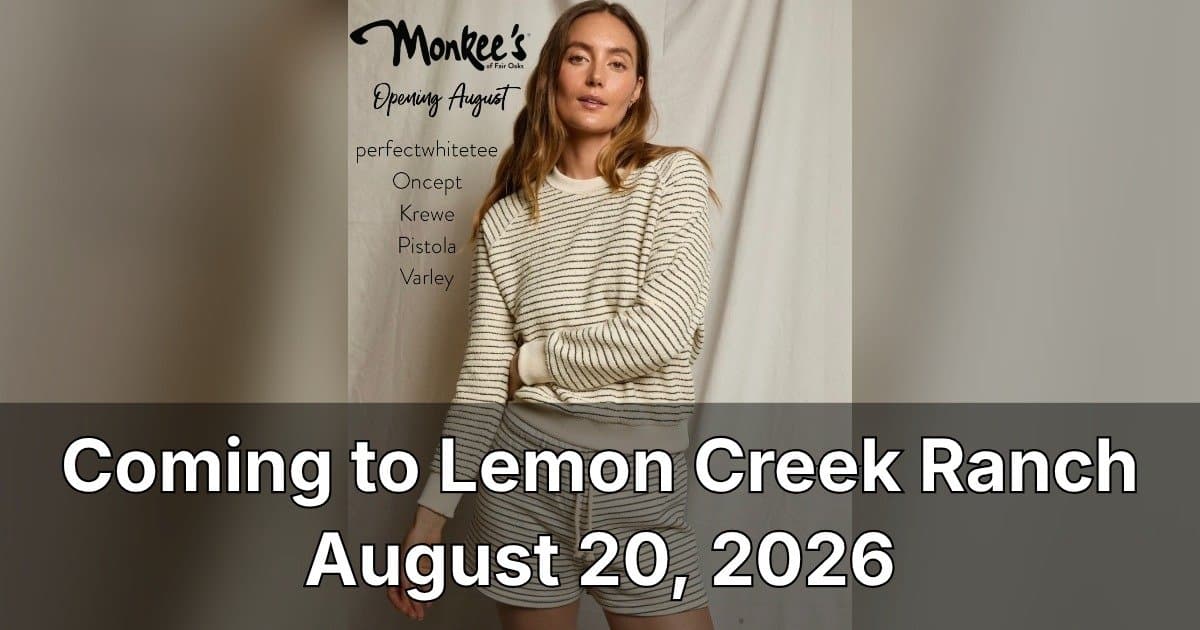 Ouverture officielle de Monkee's of Fair Oaks Ranch le 20 août : une nouvelle boutique à Bexar County