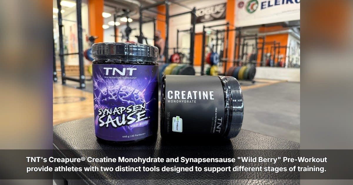 TNT met en lumière les rôles distincts de la créatine et des compléments pré-entraînement pour des objectifs d'entraînement ciblés