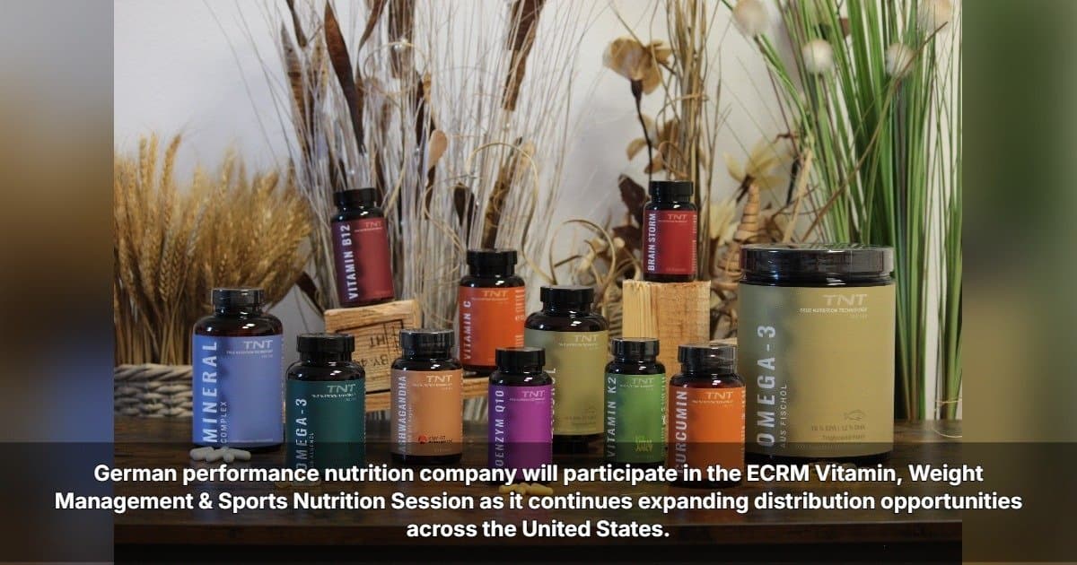 La marque allemande de nutrition sportive TNT cherche à étendre sa présence aux États-Unis lors de la session ECRM