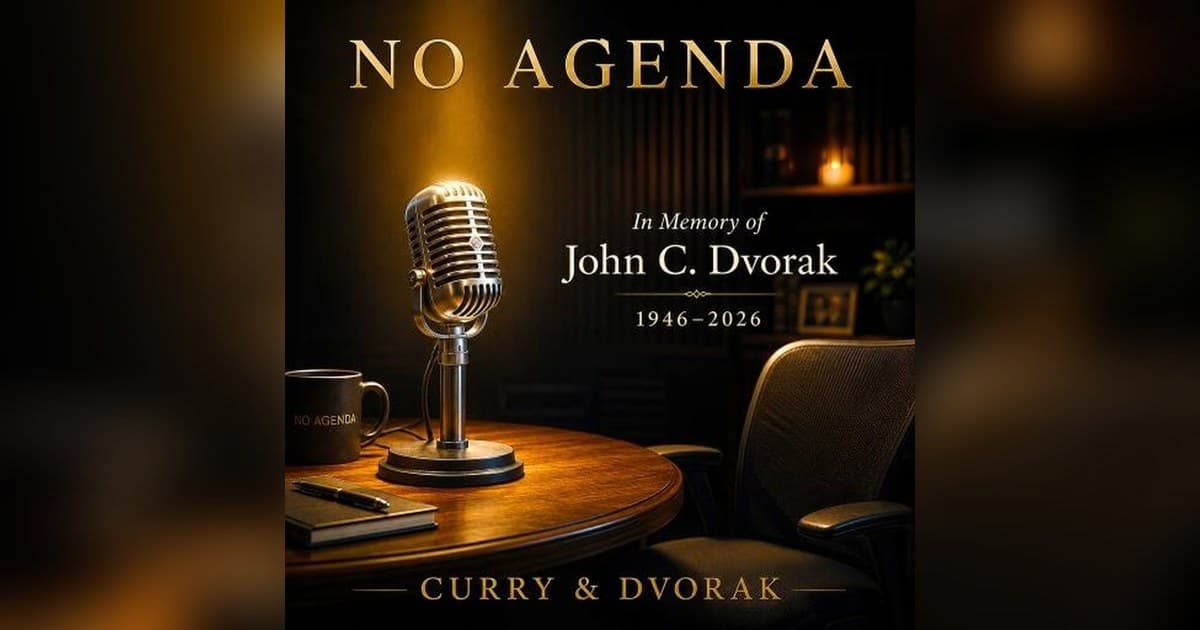 L'animateur de No Agenda, Adam Curry, rend hommage à son regretté co-animateur John C. Dvorak dans un épisode commémoratif
