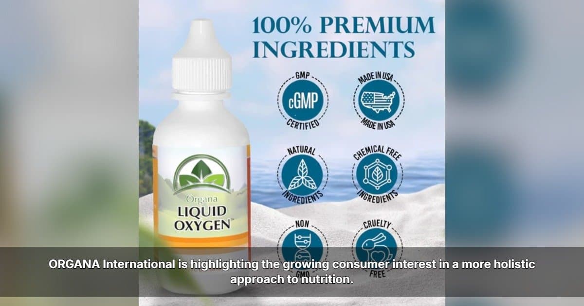 ORGANA International met l'accent sur une nutrition holistique au-delà des vitamines