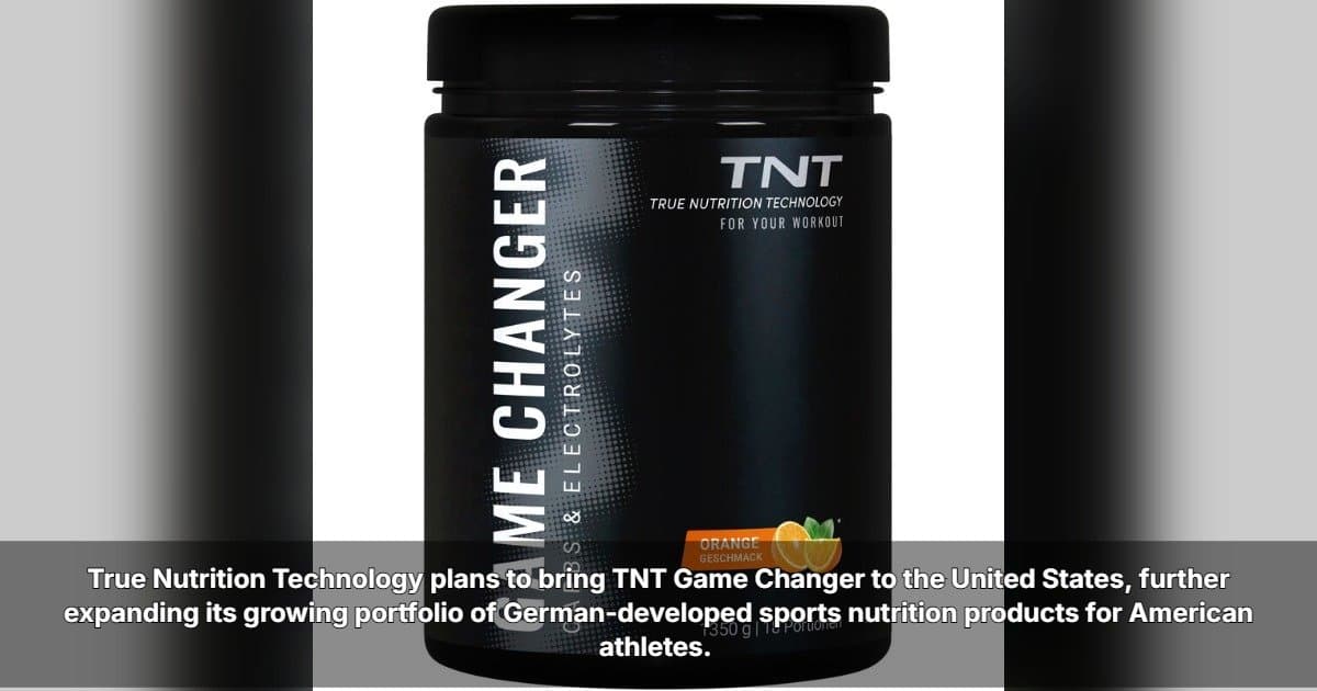 TNT lance la boisson électrolytique Game Changer sur le marché américain