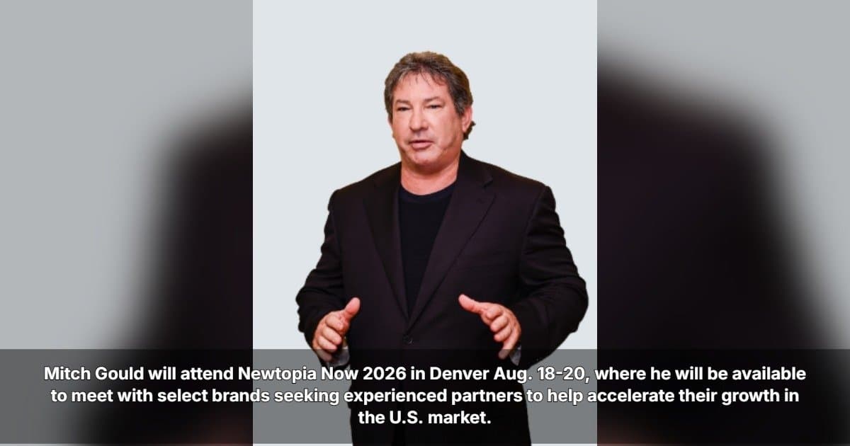 Mitch Gould de NPI repérera les marques émergentes à Newtopia Now 2026