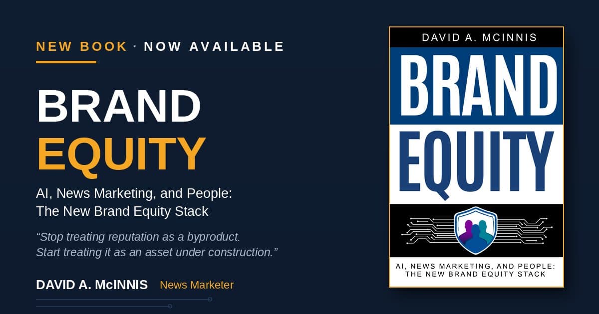 David A. McInnis publie « Brand Equity : IA, marketing de presse et personnes : la nouvelle pile de valeur de marque »