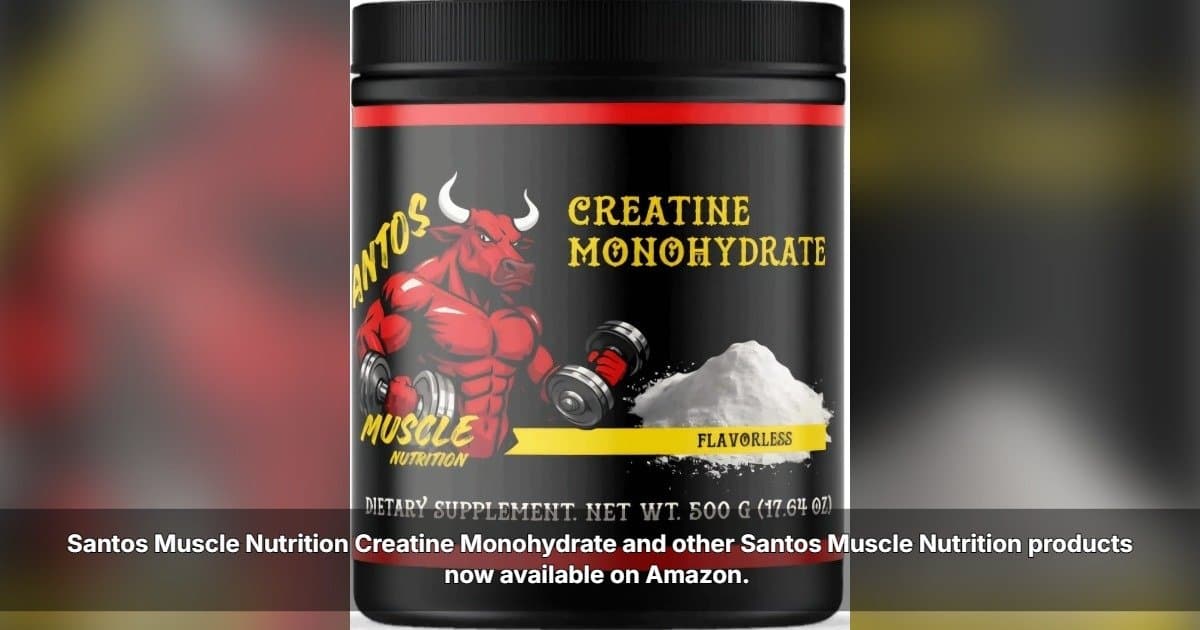 Santos Muscle Nutrition élargit sa présence aux États-Unis avec un lancement sur Amazon