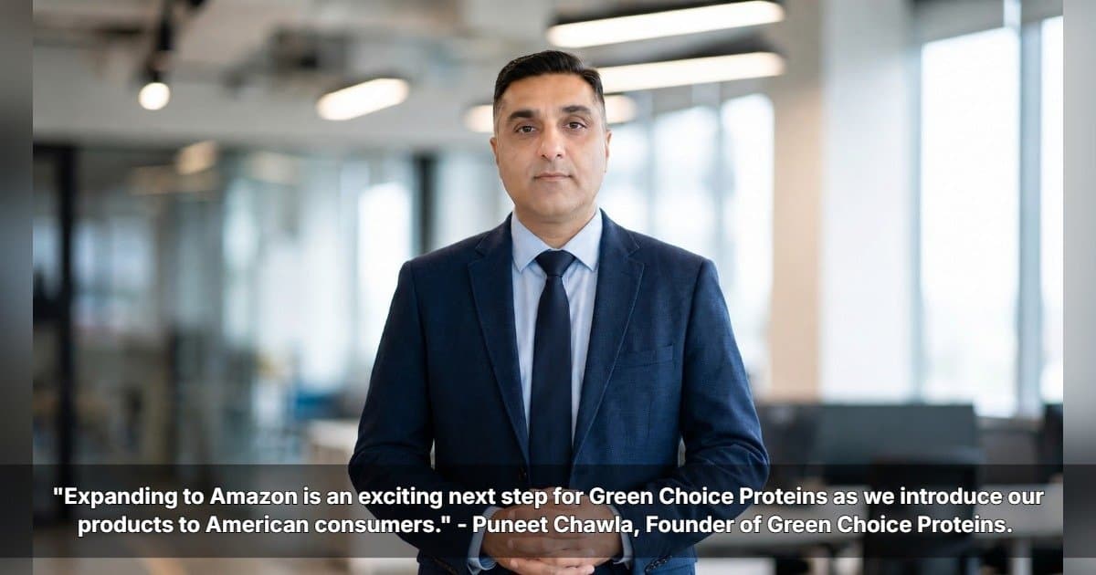 Green Choice Proteins élargit son déploiement aux États-Unis avec un prochain lancement sur Amazon