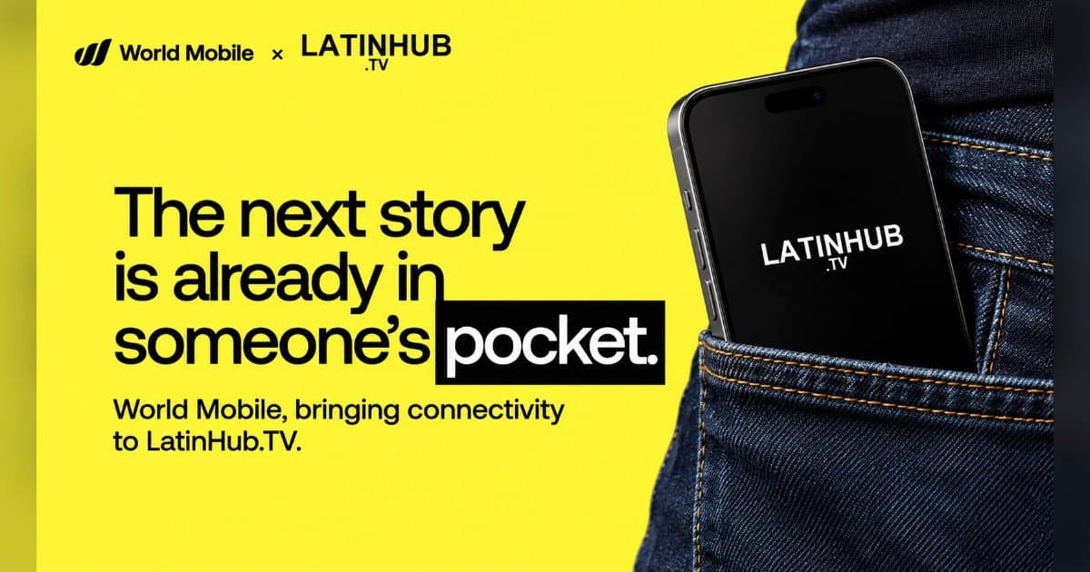 Latinhub.TV et World Mobile Group s'associent pour connecter les détaillants hispaniques au sans-fil décentralisé