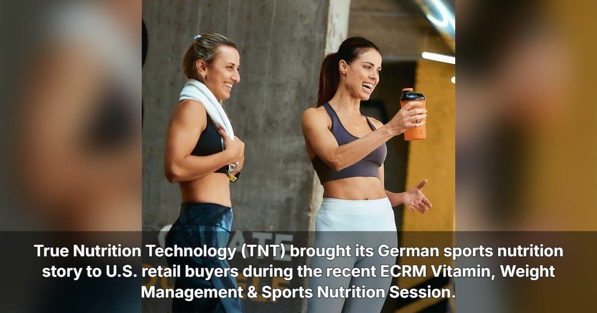 TNT présente sa marque allemande de nutrition sportive aux acheteurs américains lors de l'ECRM