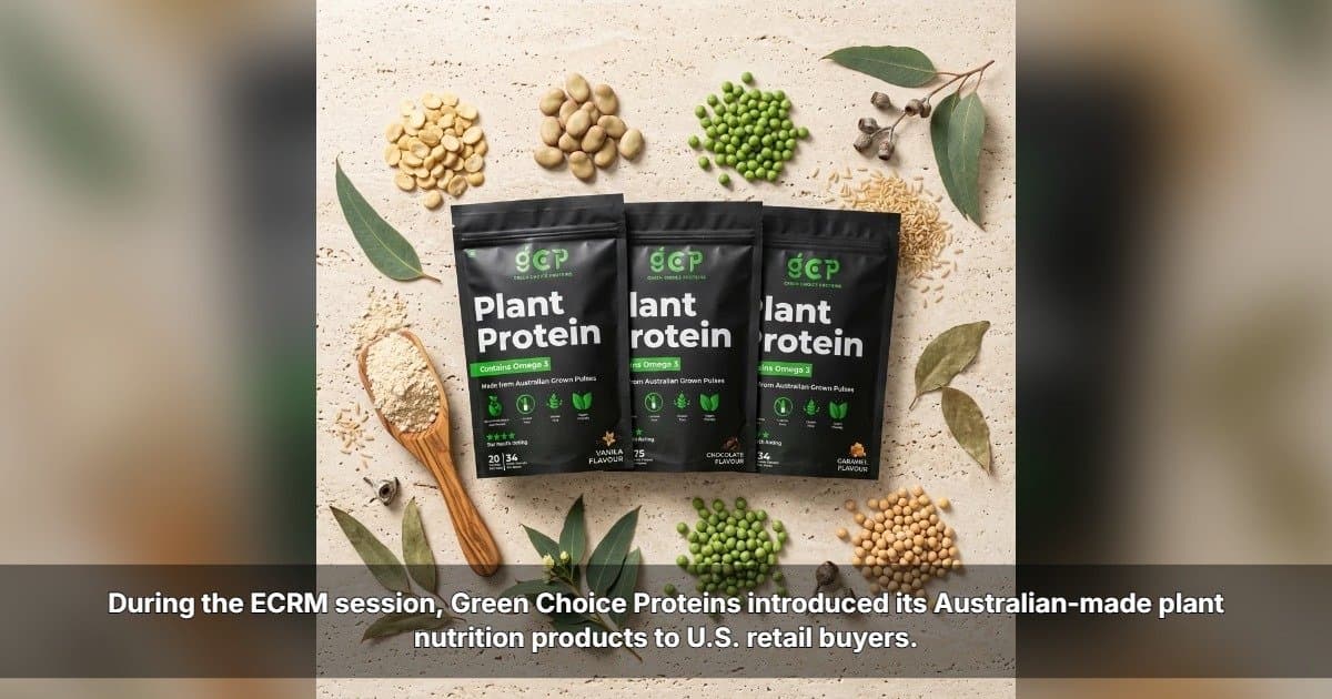 Green Choice Proteins achève les réunions ECRM et accélère son entrée sur le marché américain