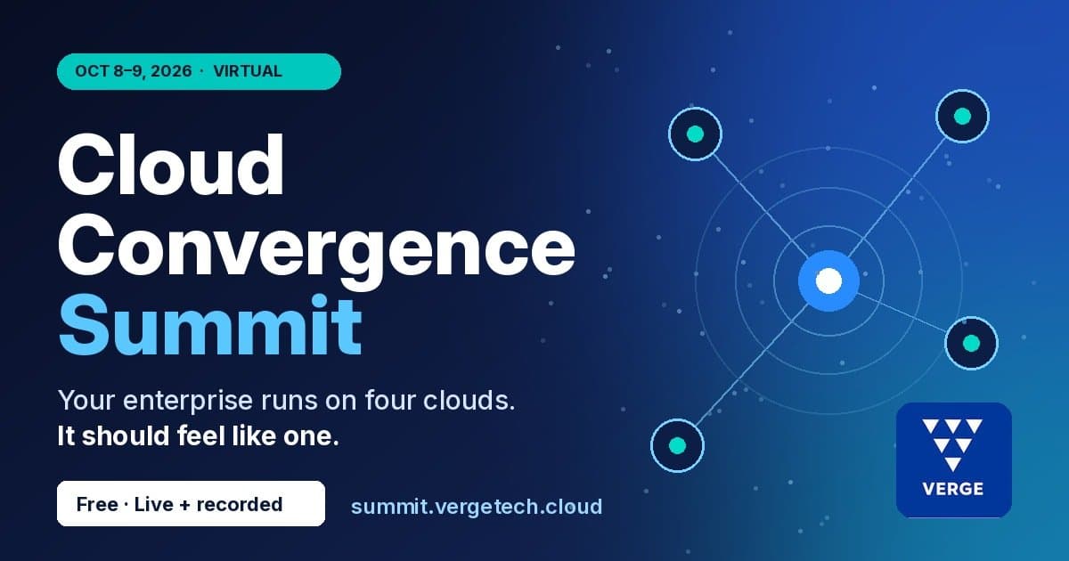 Verge Technologies dévoile le Cloud Convergence Summit pour unifier des parcs multi-cloud fragmentés