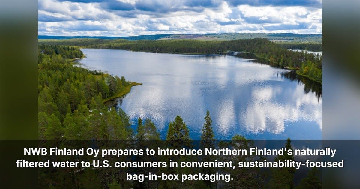 La marque finlandaise d'eau premium AINA arrive sur OneLavi.com, offrant aux consommateurs américains une alternative durable aux bouteilles en plastique à usage unique