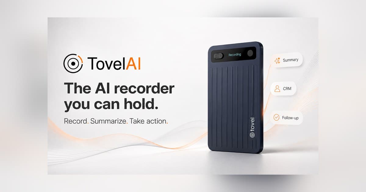 Tovel AI lance un enregistreur de conversations qui privilégie l'approbation humaine aux agents autonomes