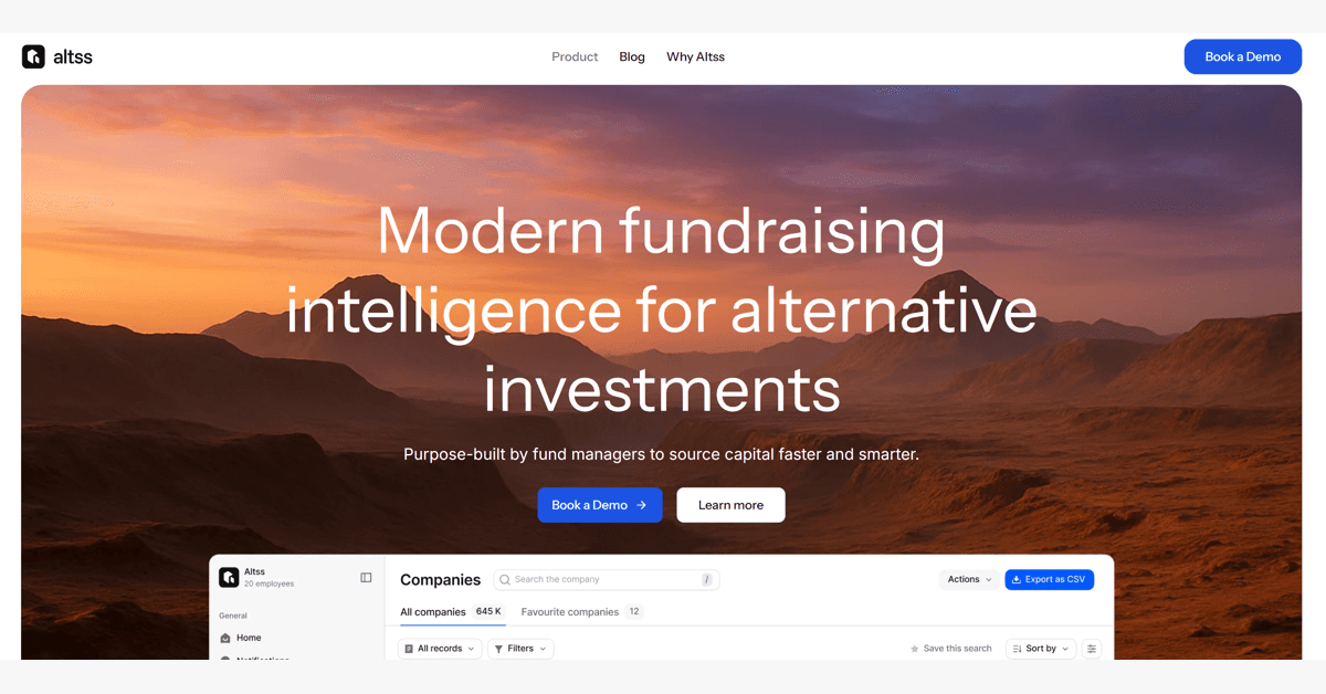 Altss étend sa base de données à 9 000 family offices et prépare le déploiement de son intelligence complète sur les investisseurs institutionnels