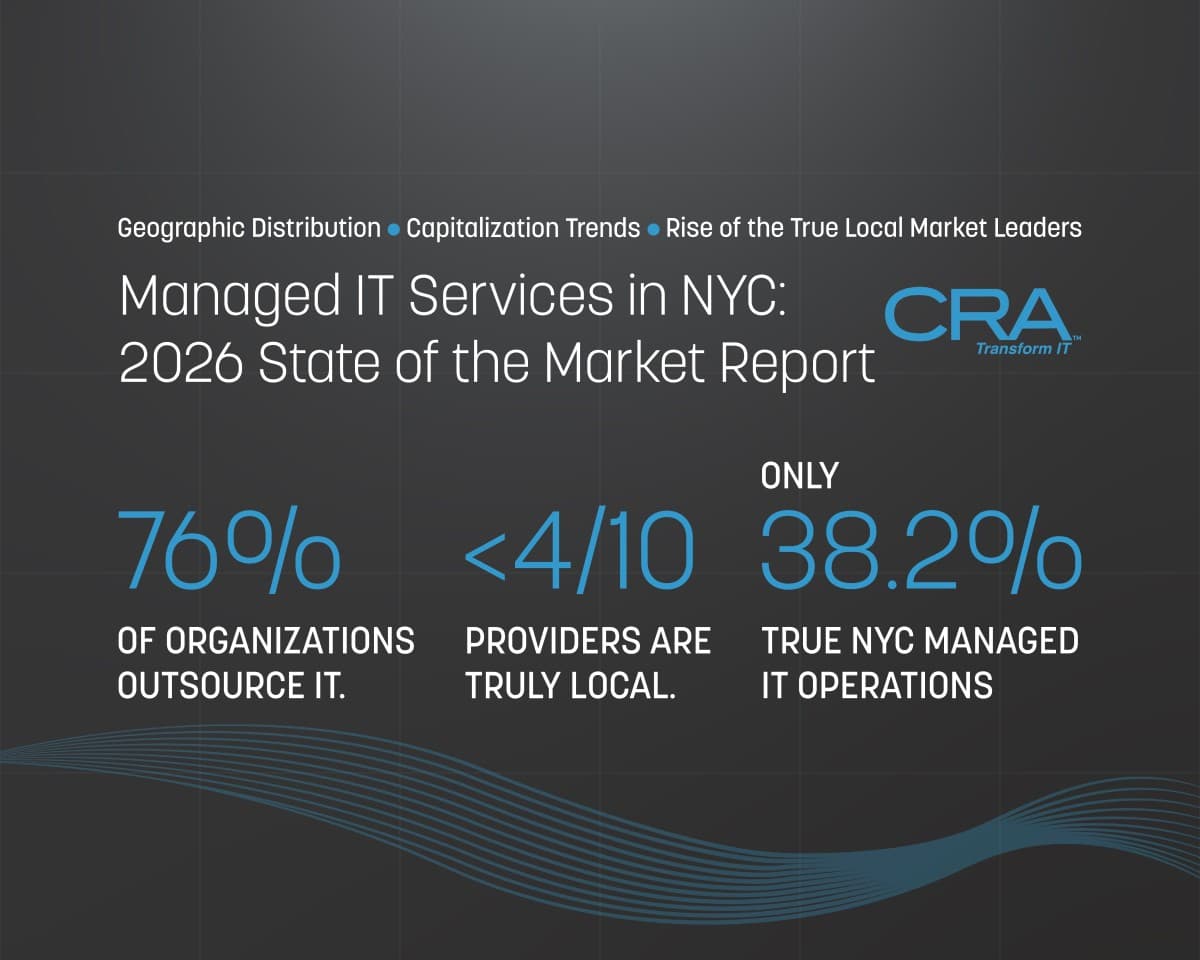 Un nouveau rapport révèle que seulement 38 % des fournisseurs de services informatiques gérés à New York ont une véritable présence locale