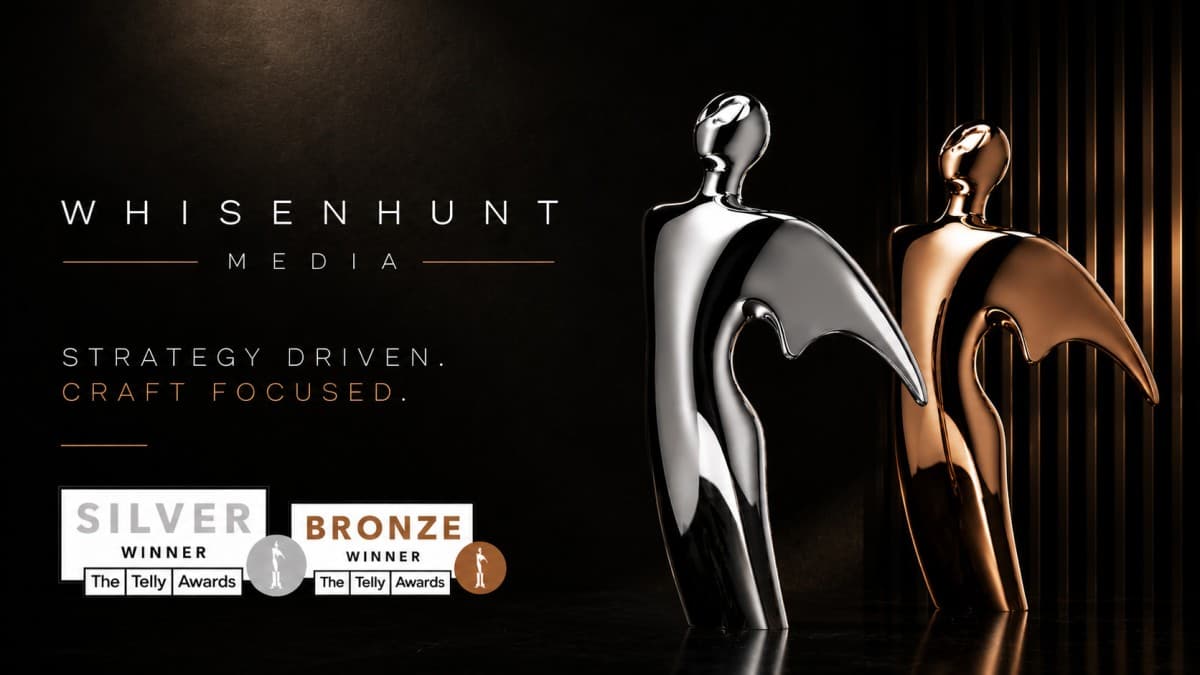 Whisenhunt Media remporte les Telly Awards d'argent et de bronze pour sa campagne cinématographique
