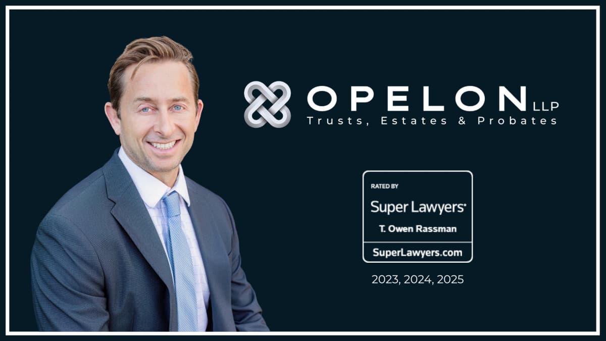 Owen Rassman d'Opelon LLP reçoit la reconnaissance Super Lawyers pour l'excellence en planification successorale