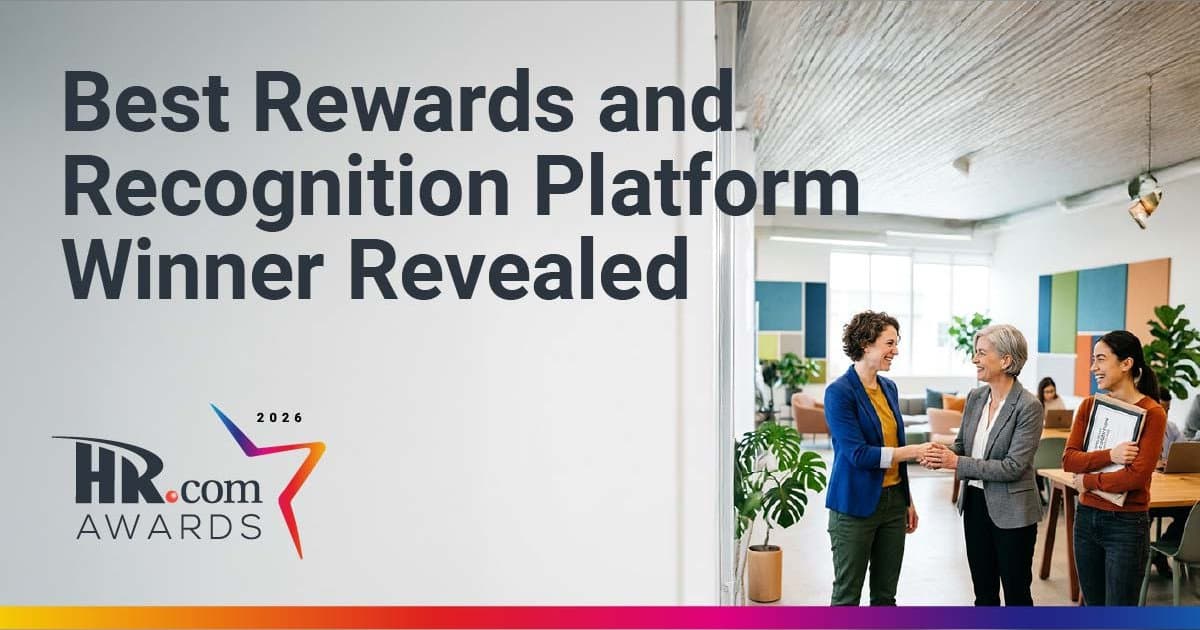Awardco remporte le prix 2026 de la meilleure plateforme de récompenses et de reconnaissance décerné par HR.com