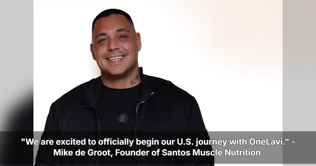 Santos Muscle Nutrition fait ses débuts aux États-Unis sur OneLavi.com
