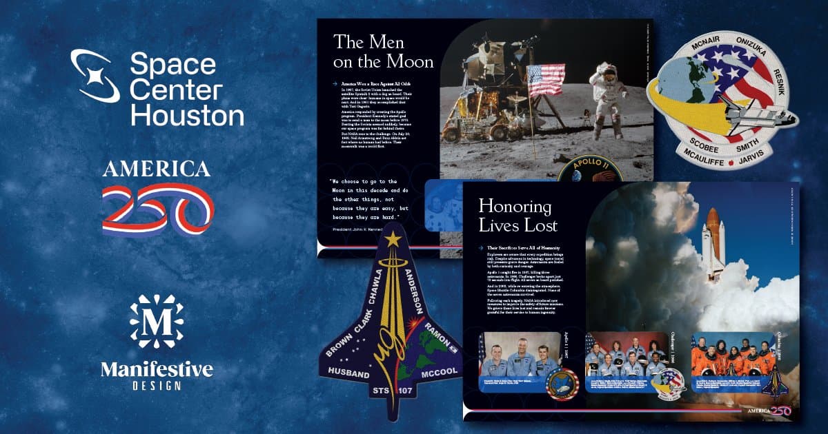 Une exposition au Space Center Houston célèbre 250 ans d'innovation américaine