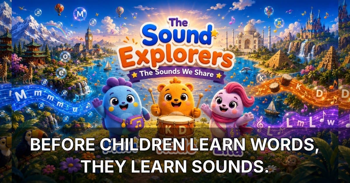 Le projet The Sounds We Share lance une chaîne musicale sans paroles pour enfants, brisant les barrières linguistiques